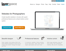 Tablet Screenshot of layerspace.com